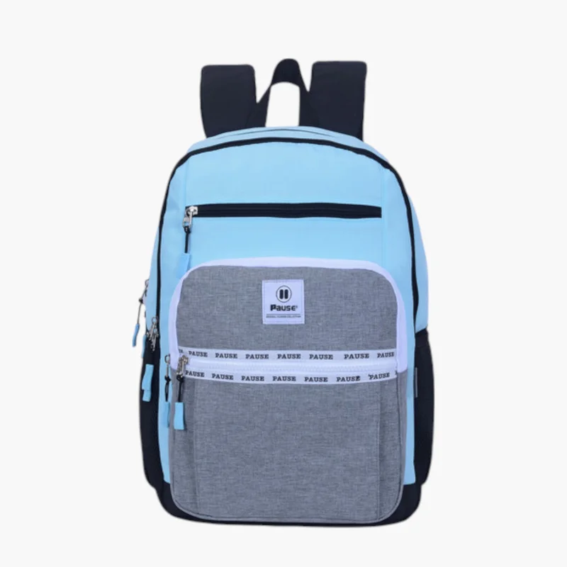 PAUSE Colourblock School Backpack for Kids
